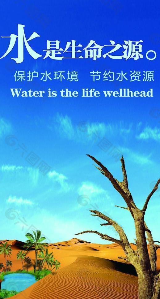 保护水环境节约水资源图片