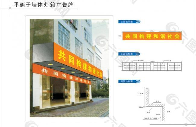 广告牌店招报批（灯箱）图片