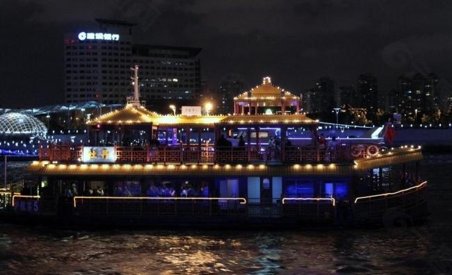 上海滩夜景图片