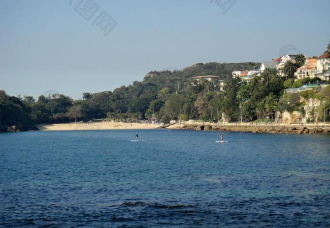 海湾风景图片