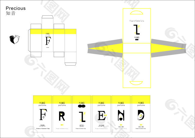 KING香水包装