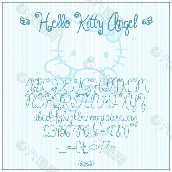 Hello_Kitty字体