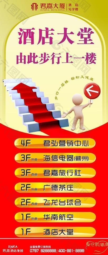 楼层指示牌图片