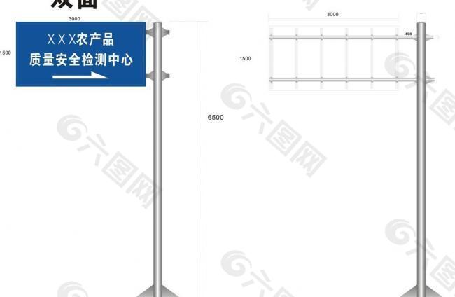 路标指示牌图片