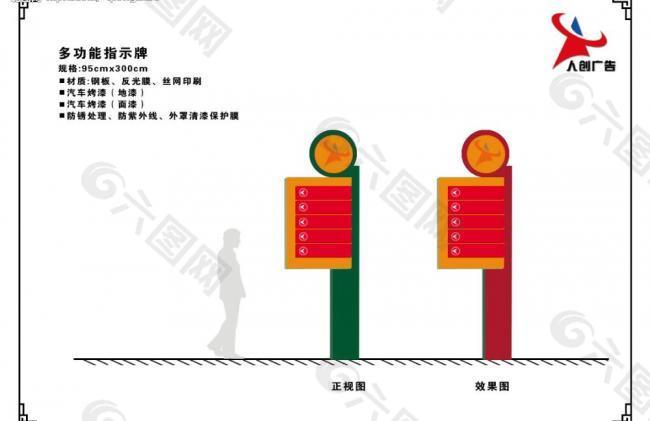 多功能指示牌图片