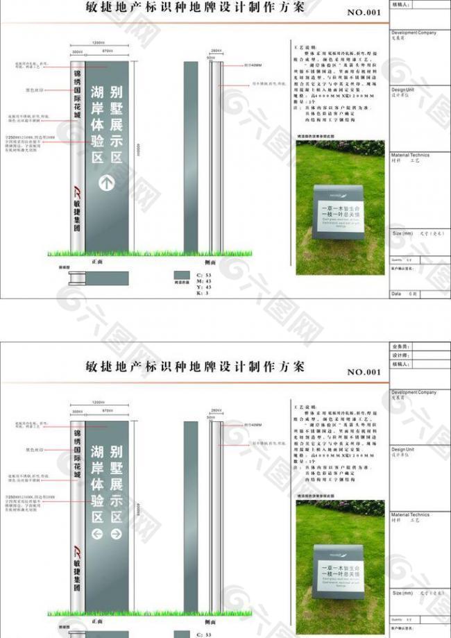 导视立牌图片