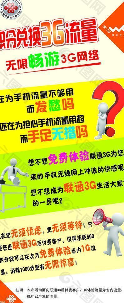 联通展架图片