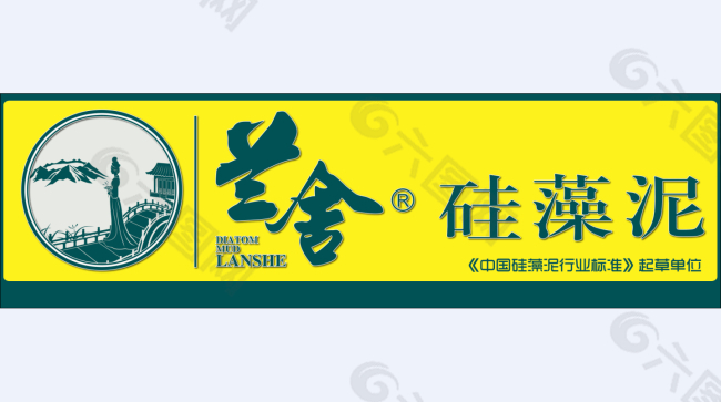 兰舍硅藻泥logo