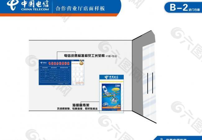 电信合作营业厅样板 内部2图片