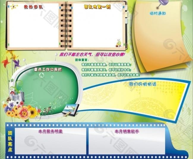 中国电信部门文化墙图片