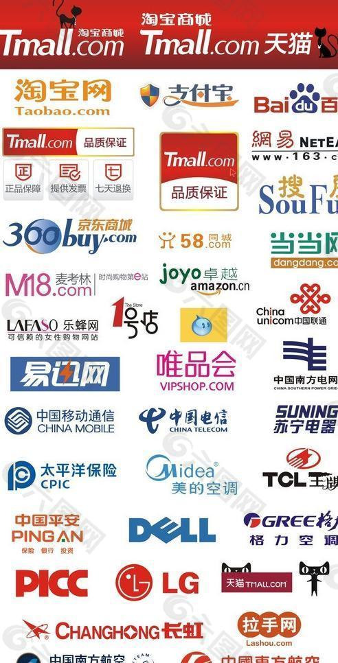 电商logo大全图片