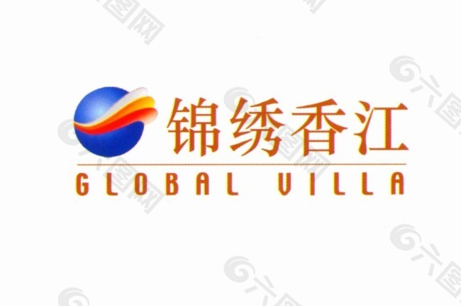 房地产logo 锦绣香江