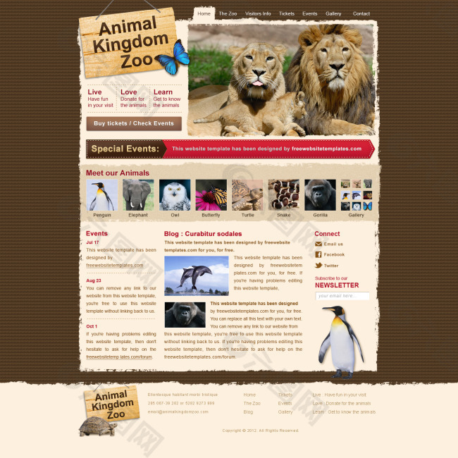 动物园网站