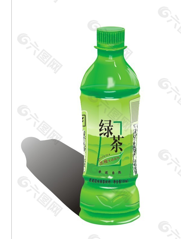 绿茶瓶子
