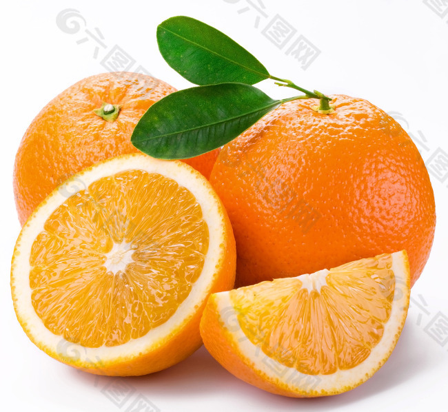 橙子切开橙子