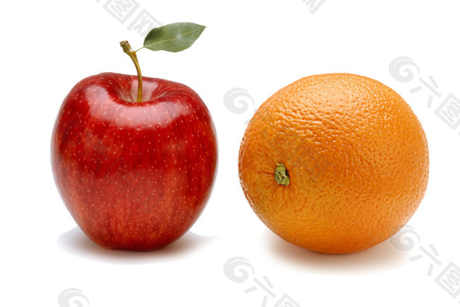 橙子和苹果