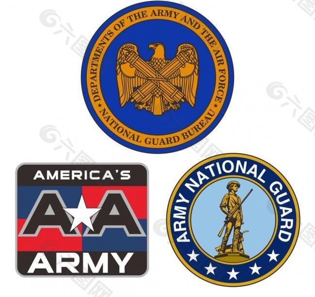 美国各部队标志图案图片