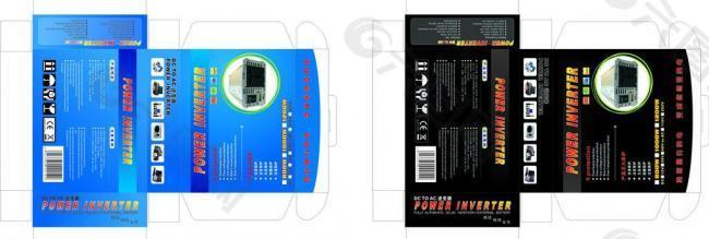 逆变器彩盒包装图片