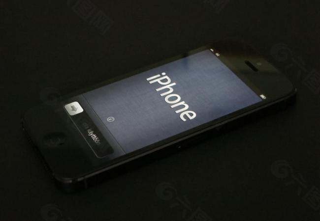 黑色iphone5图片