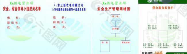 三新农电模板制度图片