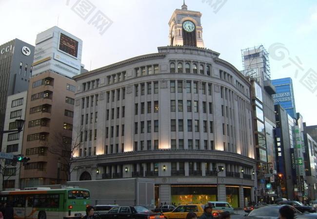 东京 银座 和光大楼图片