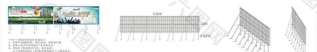 大型户外广告牌图片