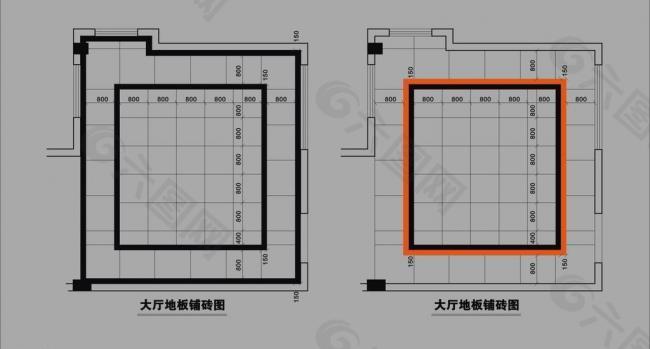 铺砖设计图图片