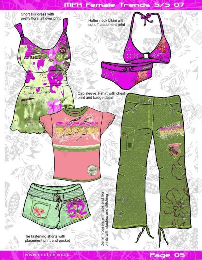 服装印花书籍图片