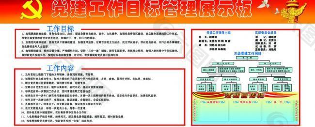 党建图板图片