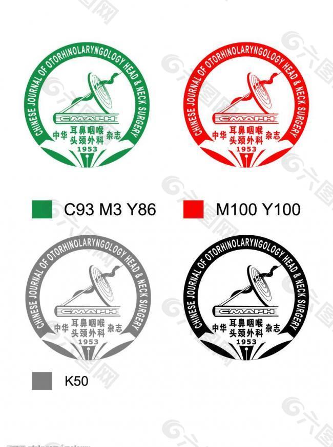 耳鼻咽喉头颈外科杂志社标志图片