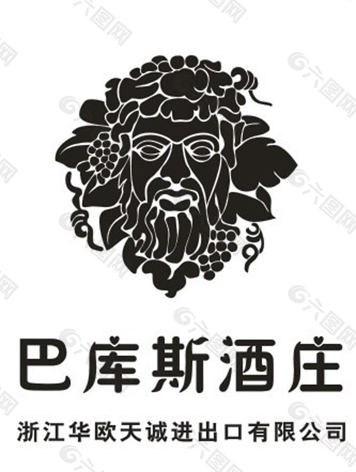 巴库斯红酒标志图片