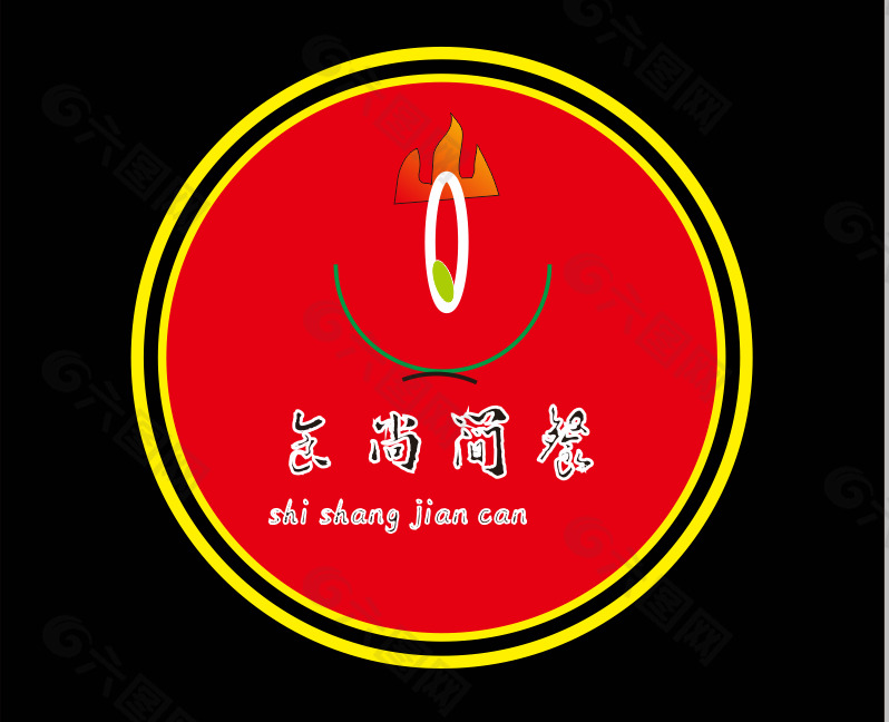 简餐 logo