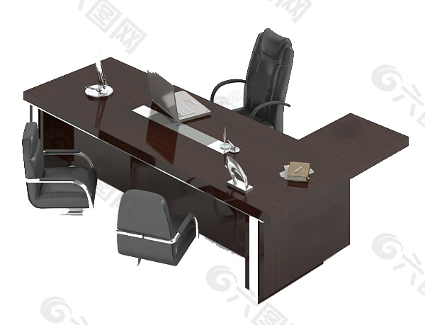 3d设计办公桌素材