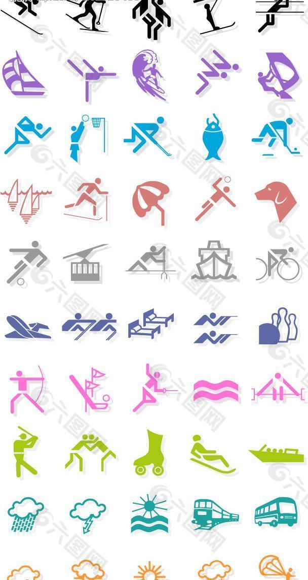 奥运 图标  体育  运动图片