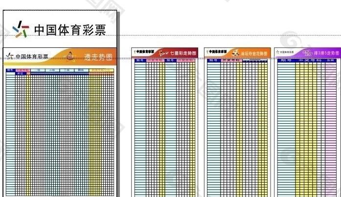 中国体育彩票走势图图片