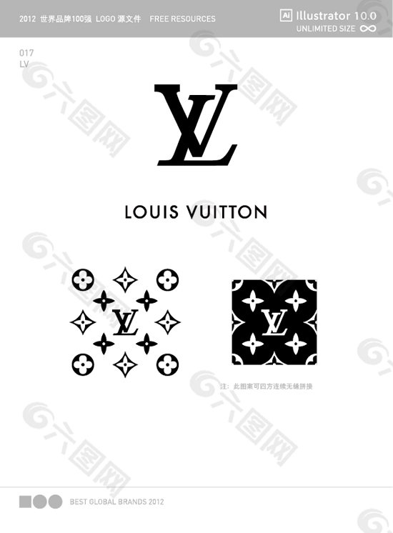 lv有几种logo图片图片