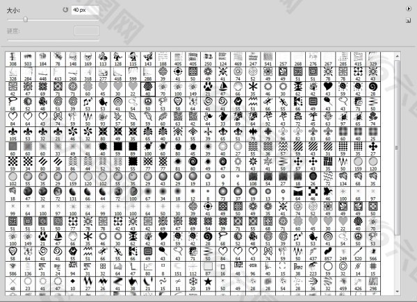 PS笔刷资源库60个画笔库41-50种