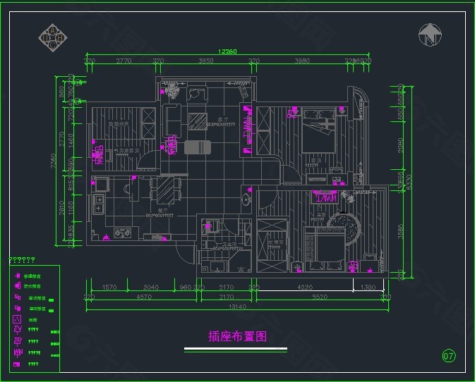 室内装修施工图