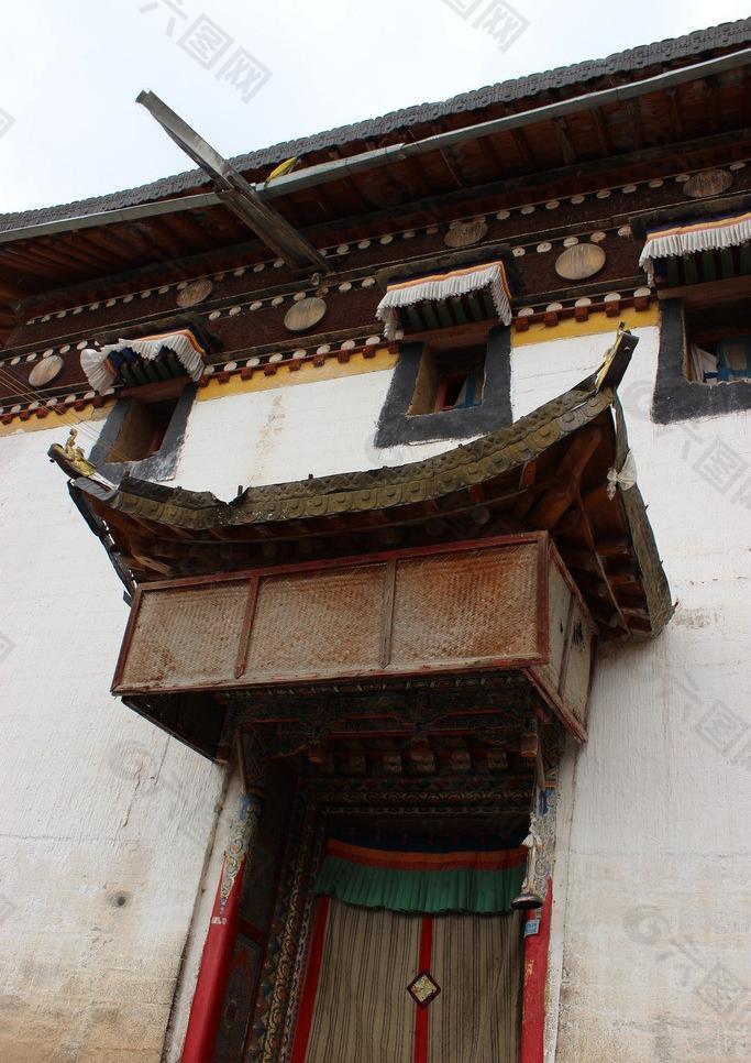 藏族房屋图片