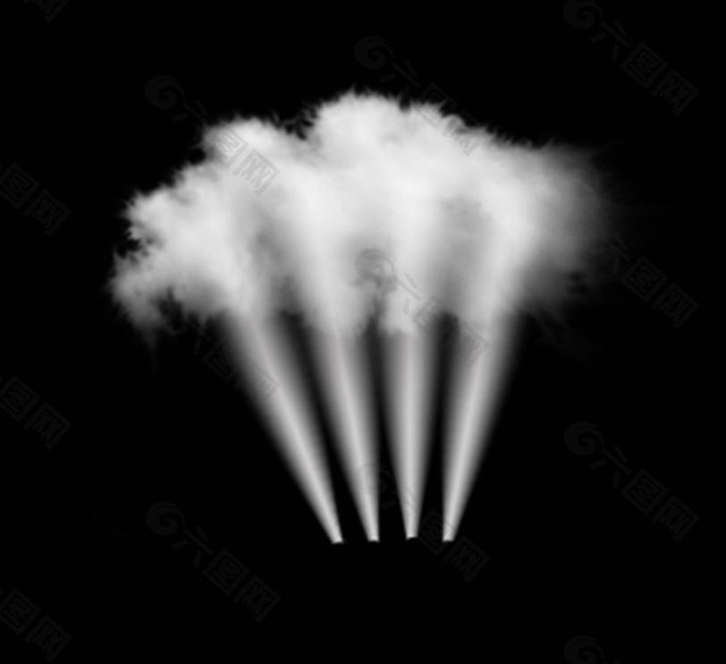 烟雾云设计图图片