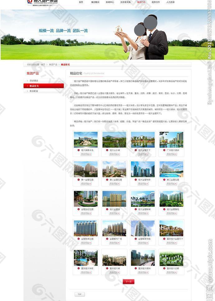 集团网站产品内页图片