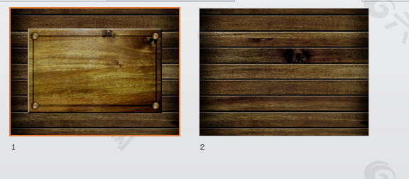 木质标题框背景ppt模板