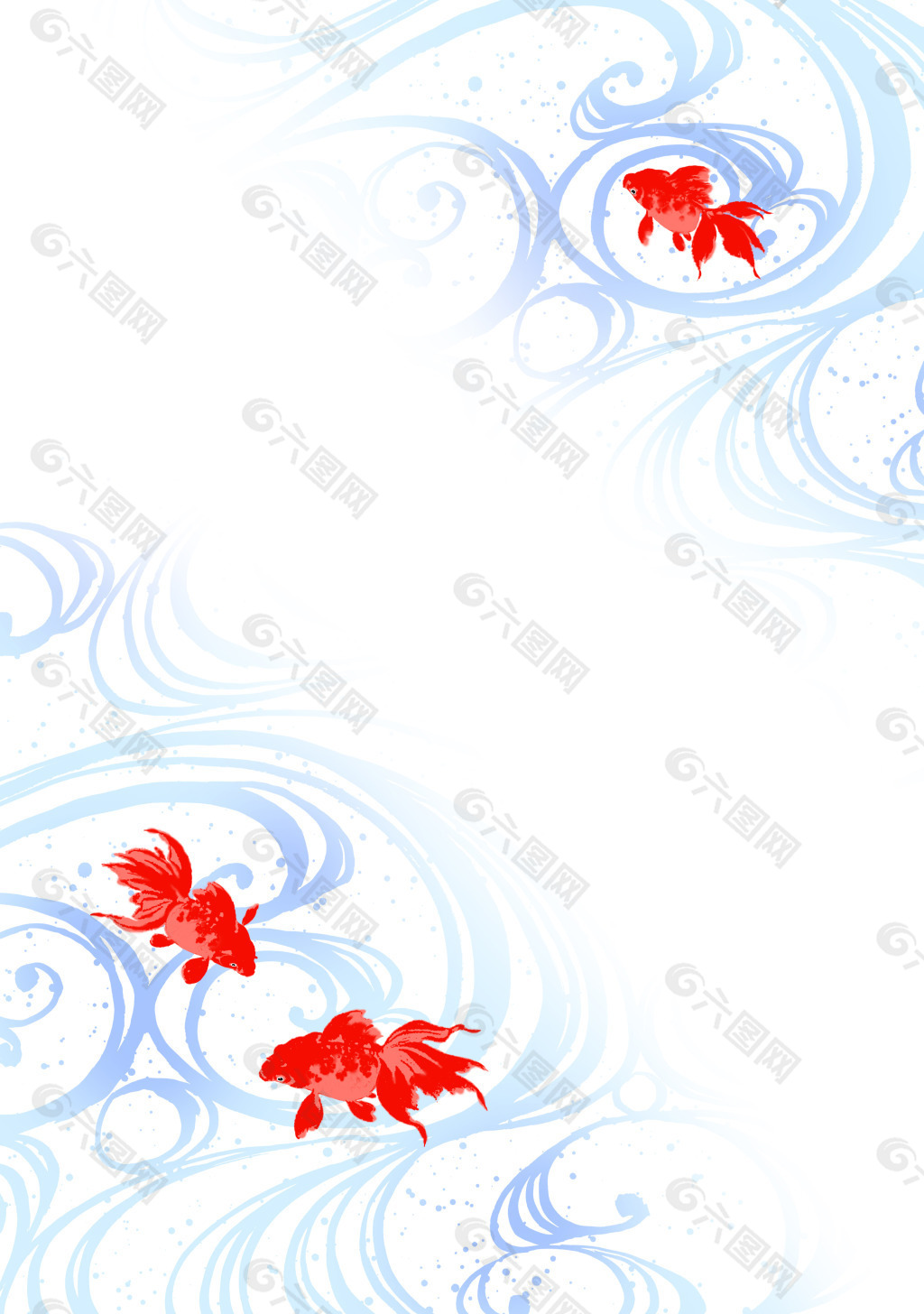 其他-金鱼红色金鱼动物金鱼-好图网