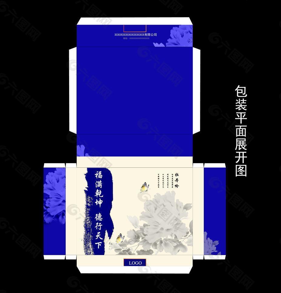 包装平面展开图
