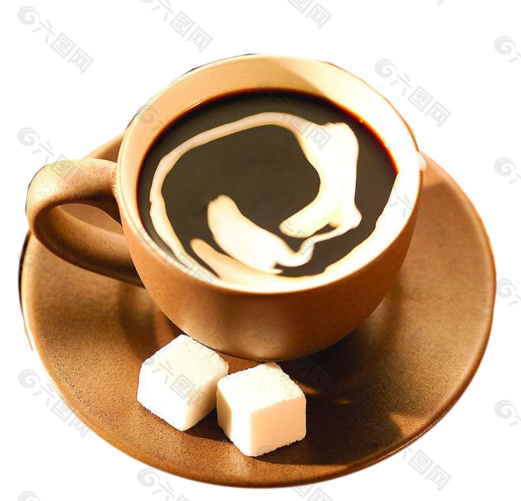 咖啡加糖素材图