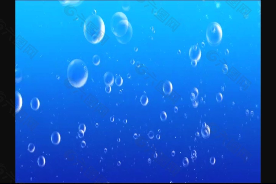 气泡泡泡上升视频背景素材下载