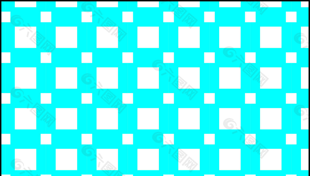 蓝白相间 正方形方格底纹