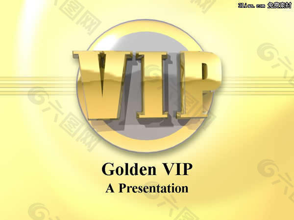 VIP客户公司行业PPT模板