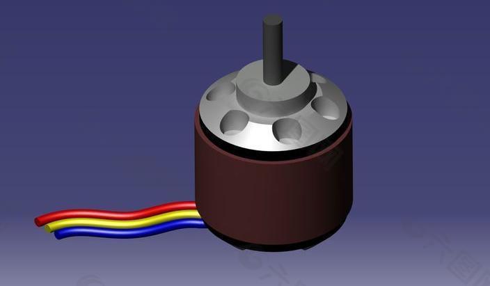 小的RC模型的电机