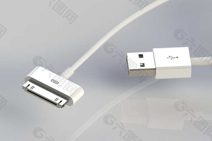 苹果iPhone iPod USB充电电缆 电线
